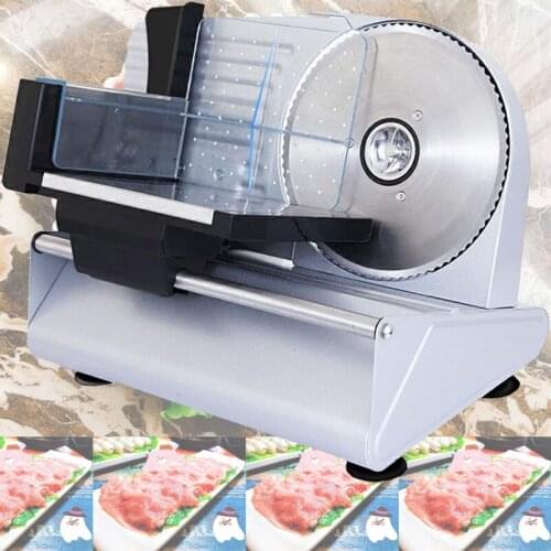 Stainless Steel Electric Food Slicer, Home Meat Slicer