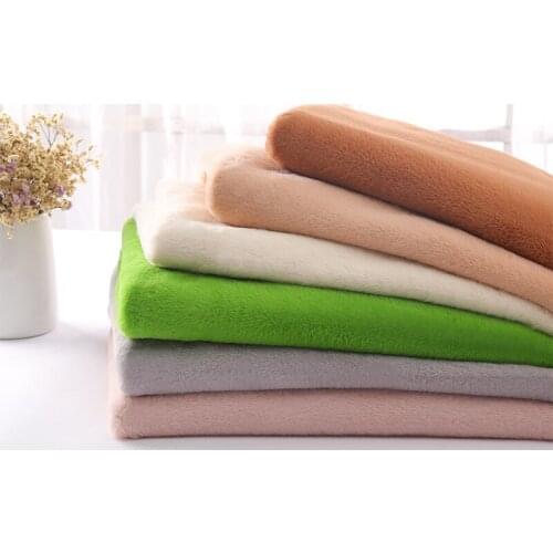 Imitation Rex Rabbit Hair Fur Plush Fabric Counter Display Background Cloth Clothing Scarf Vest Fur Collar Bag Pillow Fabric