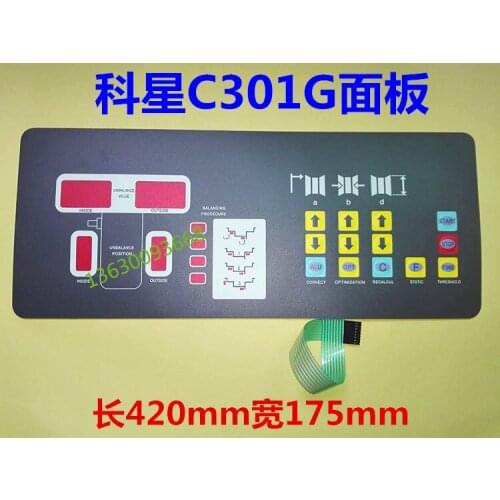 Tire Balancing Instrument Balancing Machine Accessories Kexing C301g Balancing Machine Operation Panel Button Board Control