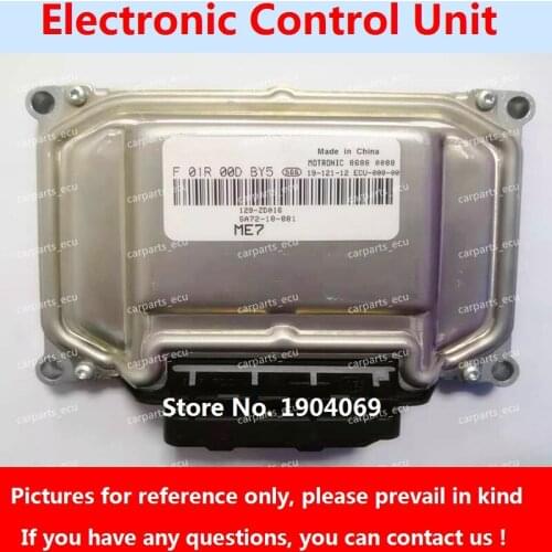 Engine Computer Board F01R00DBY5 SA72-18-881 F01RB0DBY5 ME7 ECU F01R00DV59 SA12-18-881 F01RB0DV59 For Hippocampus Car