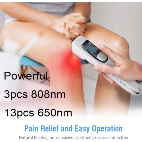 Arthritis Wound Healing Cold Laser Pain Relief 808nm And 650nm Sciatica Heel Spurs Neck Pain Cold Laser Therapy Body Pains