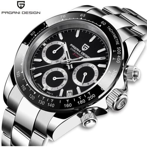 New Men Watch Luxury Brand Business Quartz Watches For Mens Waterproof Chronograph Sport Wristwatch Relogio Masculino