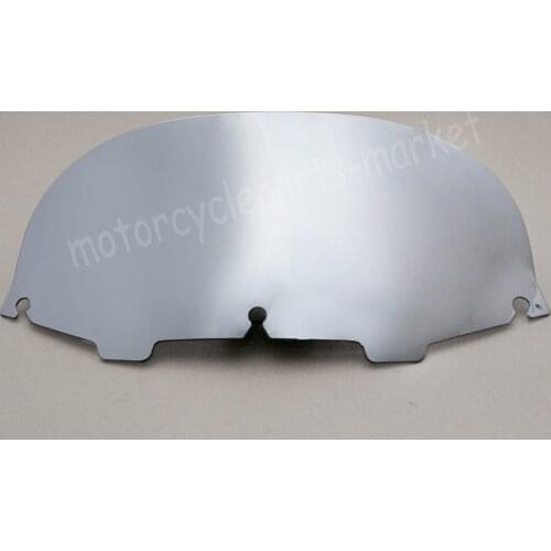 Motorcycle Chrome 8.5" Windshield Windscreen Fairing For Harley Touring Electra Street Tri Glide FLHT FLHTC FLHX 1996-2013