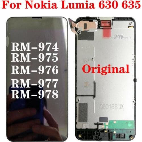 OEM For Nokia Lumia 630 635 RM-974 RM-975 RM-976 RM-977 LCD Display Touch Screen