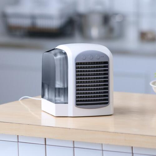 Water Cooling Fan Portable mini home table small fan USB cooler air conditioner Fan