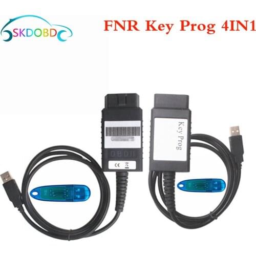 Best version FNR Key Prog 4 in 1 With USB Dongle Vehicle for Nissan/Renault Key Prog 4-in-1USB Key Programmer No Need Pin Code