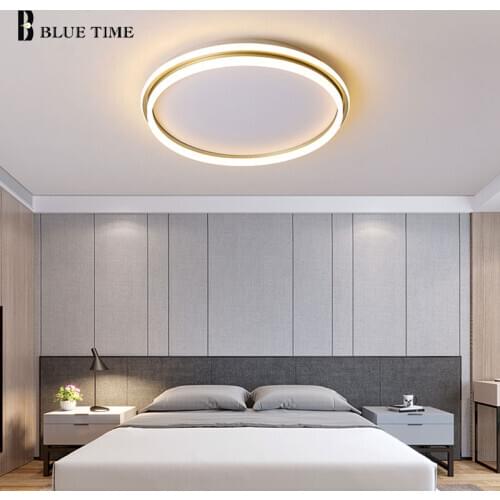 Luminaires Modern Led Ceiling Light Gold Color Chandelier Ceiling Lamp for Living room Bedroom Dining room Kitchen Indoor Lights
