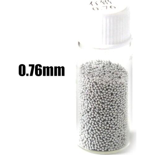 25k 0.76mm leaded BGA solder balls for reballing solder balls