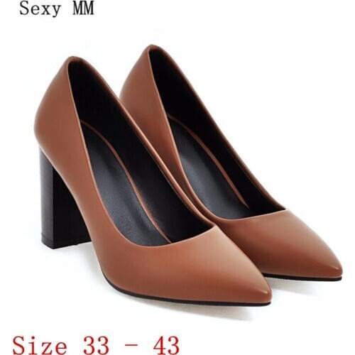 High Heels Women Pumps Stiletto Woman Party Wedding High Heel Shoes Kitten Heels Small Plus Size 33 - 40 41 42 43