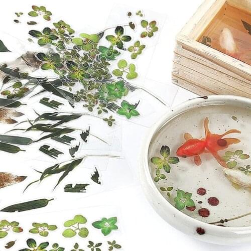 12 Pcs 3D Small Goldfish Handmade Three-dimensional Stickers DIY Crystal Epoxy Resin Jewelry Making Painting Filling Material