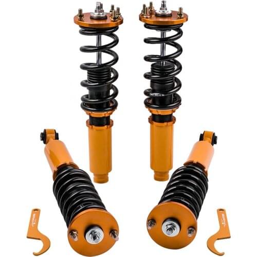 4pcs Adjustable Coilover Coil Shock Spring Kit for Honda Accord 2003-2007 DX EX LX SE