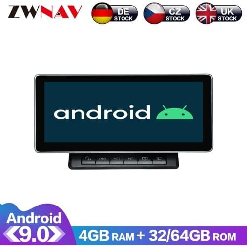 8 Core 4+64G Android 10 Touch Screen Carplay DSP For Audi Car Multimedia Player GPS Navigation DVD Player