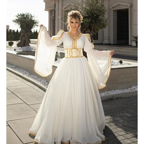 Elegant Traditional Albanian Caftan Kosovo Dresses Prom 2021 Robe De Soirée De Mariage Evening Dress Party Gowns