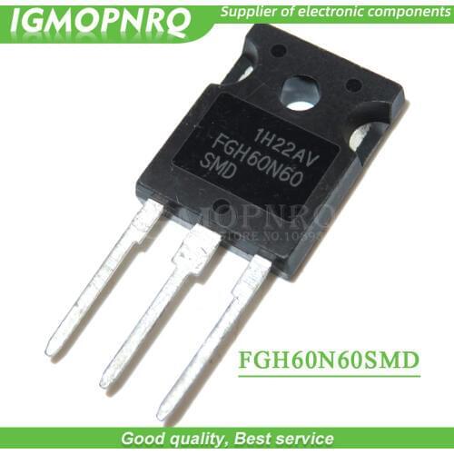 10PCS FGH60N60SMD FGH60N60 TO-247 IC Inverter welding machine tube New Original Free Shipping