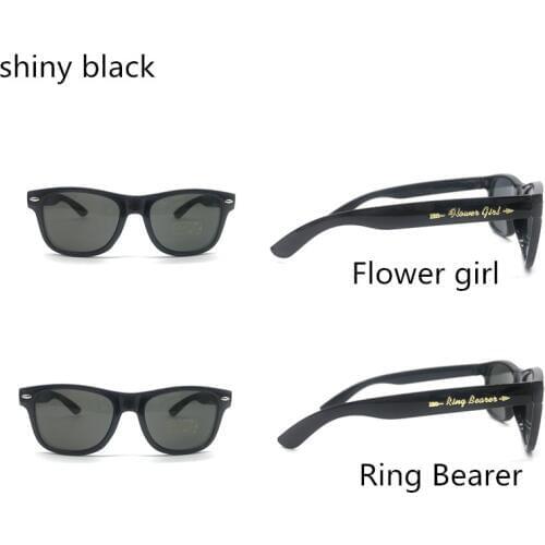 2 pairs/lot Bridal Party Wedding Classic Party Sunglasses Set for Ring Bearer and Flower Girl Boy and Girl Party Favors Gifts