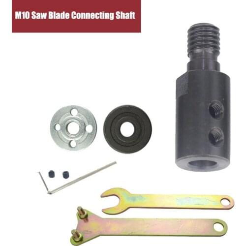 New 5/6/8/10/12/14mm Drill Spindle Adapter M10 Grinding Polishing Shaft Motor Bench Grinder M10 Shaft Connecting Rod Sleeve