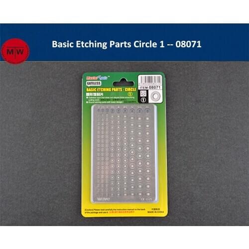 Master Tools 08071 08072 08073 08074 Basic Etching Parts Circle Detail Improvement for Gundam Model Accessory