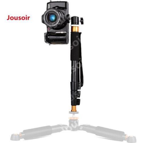 QZSD Q148 38'' Mini Aluminum fashionable Monopod Selfie Stick Camera Monopod with Mini Ball Head for DSLR Camera CD50