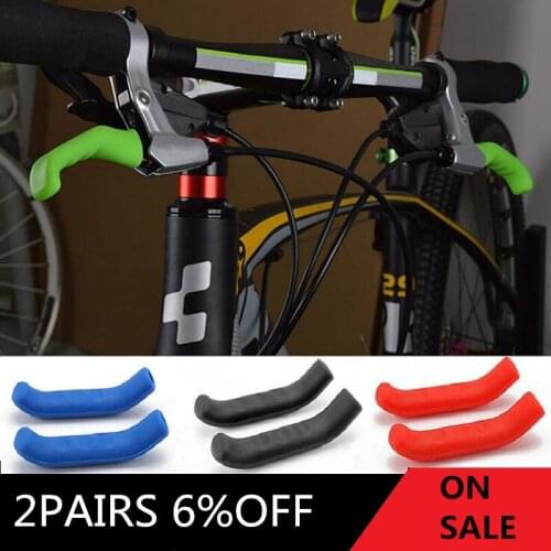 Bicycle Brake Handle Cover Silicone MTB Bike Bicycle Handlebar Protect Cover anti-slip Bicycle Protective Gear Bike accessories