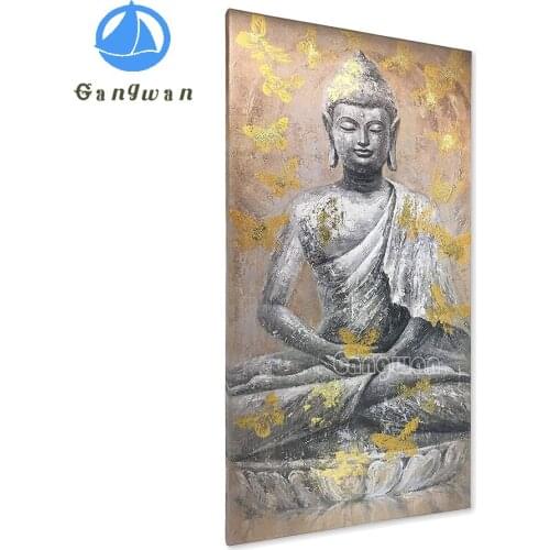 Buddha statue sitting in inspiration painting zen meditation diamond painting cross stitch 5D square diamond embroidery mosaic