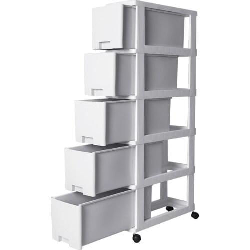 18cm quilted storage cabinet drawer kitchen slit rack bathroom refrigerator side finishing locker narrow cabinet