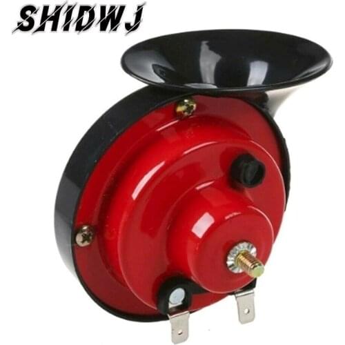 12V 300dB 4 Trumpet Super Loud Air Horn Motorcycle Compressor with Mounting Kits Auto Car Accessories 1pcs