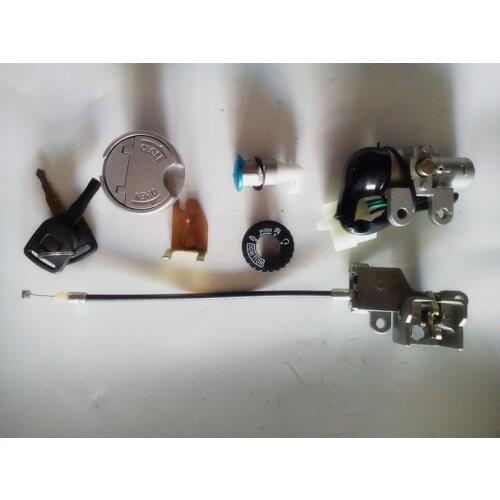 High-quality for Xiao Guang Yang Scooter GY6 50 full lock electric door lock sets motorcycle lock bicycle lock cushion