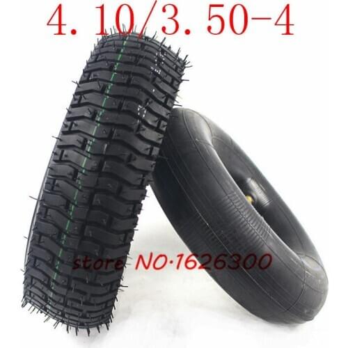 4.10/3.50-4 410/350-4 ATV Quad Go Kart 47cc 49cc Chunky 4.10-4 Tire inner tube Fit All Models 3.50-4 4"wheel hub