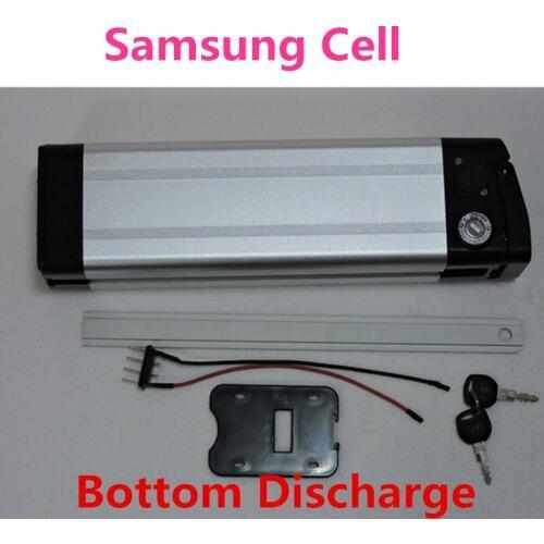 36V 10AH E Bicycle Battery 36V 11ah Silver Fish Bottom Discharge Battery With 42V 2A Charger 36V Electric Bike tricycle bat