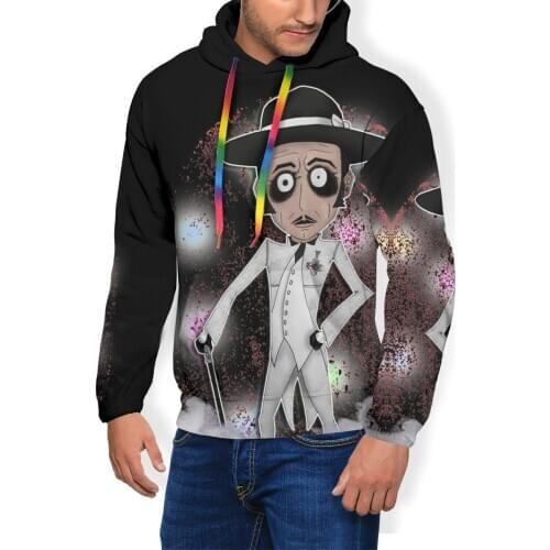 Ghost Bc Hoodie Cardinal Copia - Tim Burton Style White Suit Hoodies Male Warm Pullover Hoodie Outdoor Hoodies