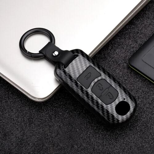 Car Key Case Cover For Mazda 2 3 5 6 BM BL GH Demio CX-5 CX5 CX 5 CX3 CX7 CX9 MX5 ND NB NC 2015 2016 2017 2018 2019 Accessories