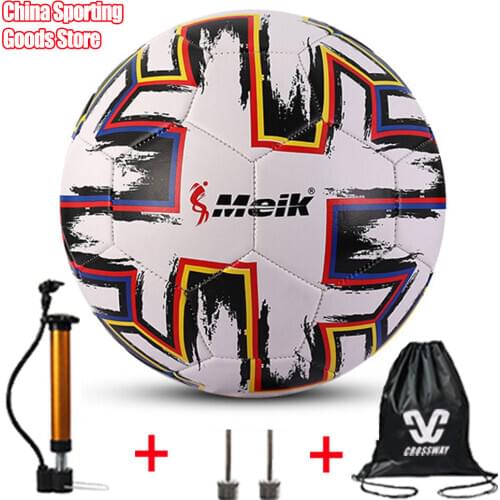 World Cup No. 5 Football, Rubber Sewing Technology, Adult Training and Competition Ball, Free Air Pump + Needle + Bag
