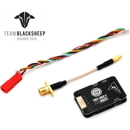 Original TBS Unify Pro32 5G8 5.8Ghz HV 1000mw 1w Video Transmitter VTX with MMCX Connector for RC FPV Racing Drone