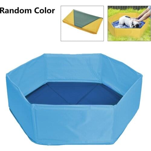 Big Size Dog Swimming Pool Foldable Pet Pool Bath Swimming Tub Bathtub Pet Collapsible Bathing Pool For Dogs Cats Kids