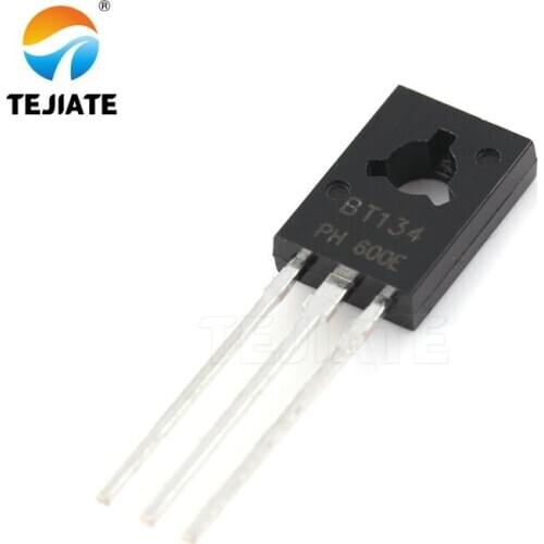 10PCS BT134-600E bidirectional silicon controlled triode TO-126