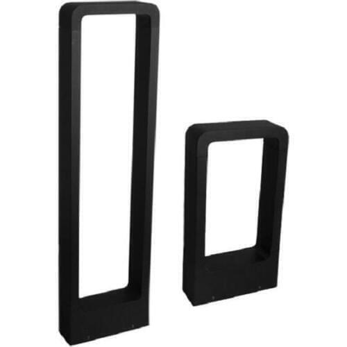 4PCS 15W COB Waterproof LED Garden Lawn Lamp Modern Aluminum Pillar Light Outdoor Courtyard villa landscape lawn bollards light