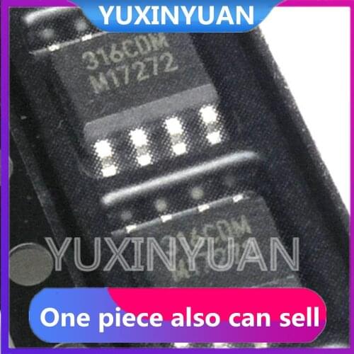 5PCS/LOT 316CDM MLX90316KDC-CDM SOP8 Rotary Position Sensor IC