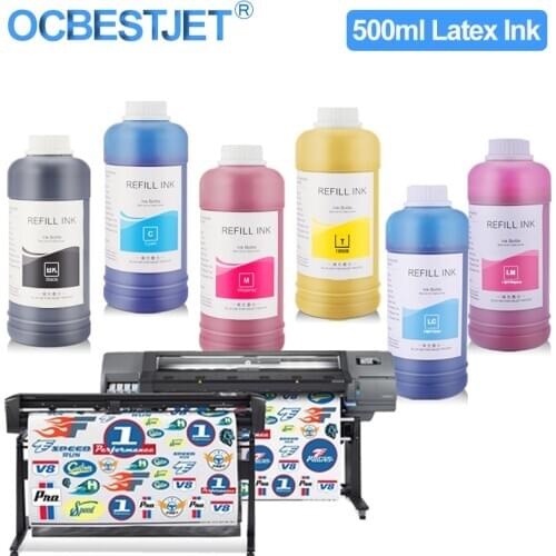 500ml/Bottle Original Latex Ink For HP 786 For HP Designjet L65500 SciTex LX600 For HP Latex 3000 3100 3500 Inkjet Printer