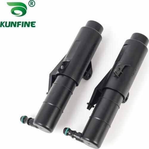 Car Headlight Washer Nozzle Car Headlamp Cleaning Jet Pump Head Light Water Sprayer OEM No. 61677157119 61677157120