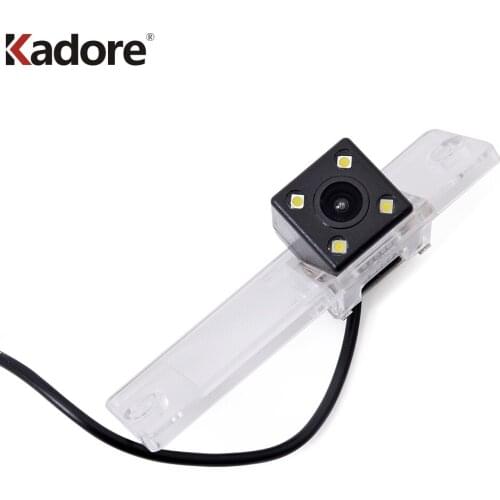 For Mitsubishi Pajero 2009 2010 2011 2012 Car Rear View Camera Backup Reverse Parking Rearview Camera 4 LED HD CCD Night Vision