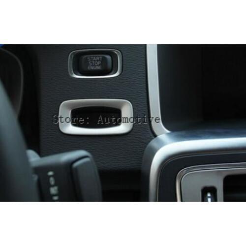 For VOLVO S60 Interior Middle Console Key Hole Frame Trim Cover 2011-2017 1pcs