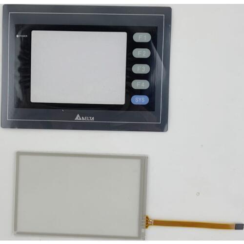 DOP-AS35THTD Touch Screen Glass + Membrane Film for Delta HMI Panel repair~do it yourself, Have in stock