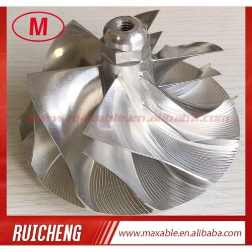GTA4718 95.00/117.57mm 6+6 blades Turbo aluminun 2618/milling/billet compressor wheel