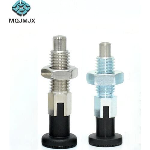 M10 Self Locking Index Plunger Pin With Self Locking Function For Dividing Head For Sophisticated Position Locat Stainless Steel