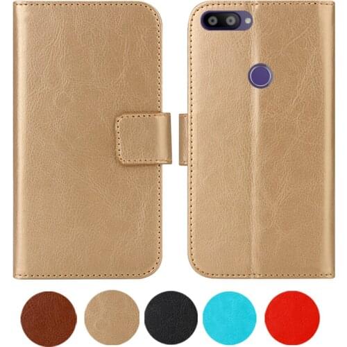 Leather Case For Gigaset GS195 6.18" Retro Flip Cover Wallet Coque for Gigaset GS195 2019 Phone Case Fundas Etui Bags Magnetic