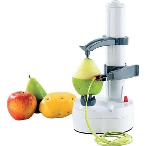 Multi-function Stainless Steel Electric Peeler Automatic Fruit Peeler Vegetable Cutter Three Spare Blades Potato Peeler Machine