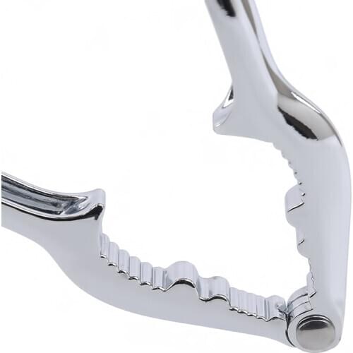 Silver Multifunctional Walnut Clip Pliers Sheller Stainless Steel Nut Seafood Pliers Nut Crab Sheller Tool