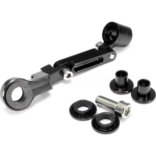 Motorcycle Fluid Reservoir Brake Clutch Master Cylinder Mount Bracket black