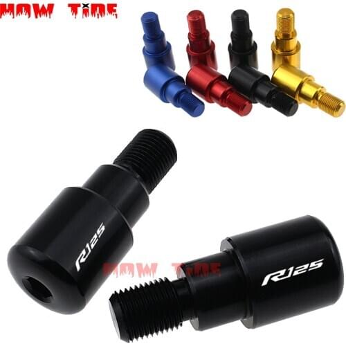 Handlebar Grip Bar Ends Slider for YAMAHA for YZF R125 R 125 YZF-R125 2008-2013 Motorcycle Accessories CNC Aluminum