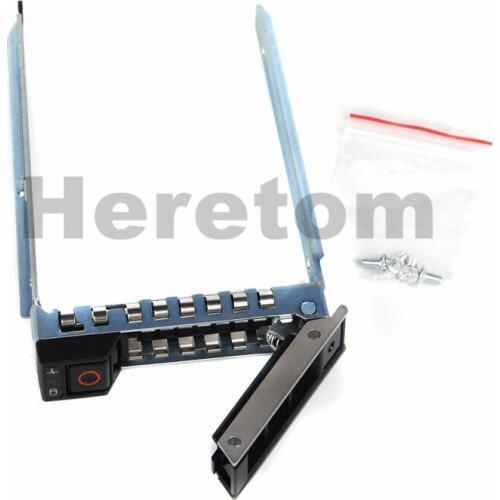 New 2.5" SFF SATA SAS Hard Drive Tray Caddy For Dell PowerEdge R6515 R6525 Server HDD Caddy Bracket Seld